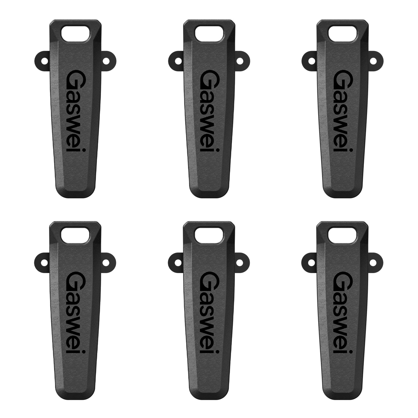 Gaswei – Walkie Talkie Belt Clip（6pack）, Suitable for all G Series Two-Way Radios